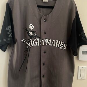 Disney Gray and Black Jersey
